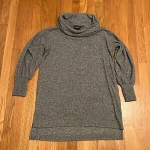 MAEVE ANTHROPOLOGIE Heather Gray Knit‎ Cowl Neck Top OB1441150 Women's Medium